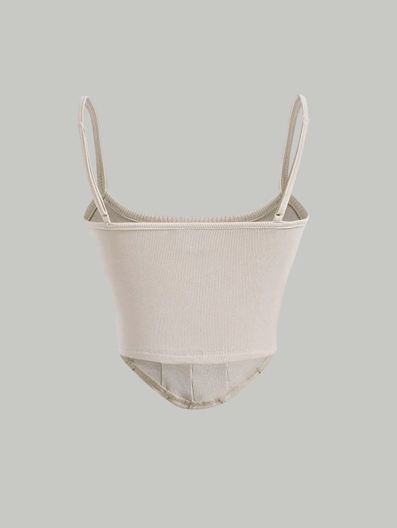 SHEIN x Marika Sila SHEIN MOD Top de tirantes crop unicolor