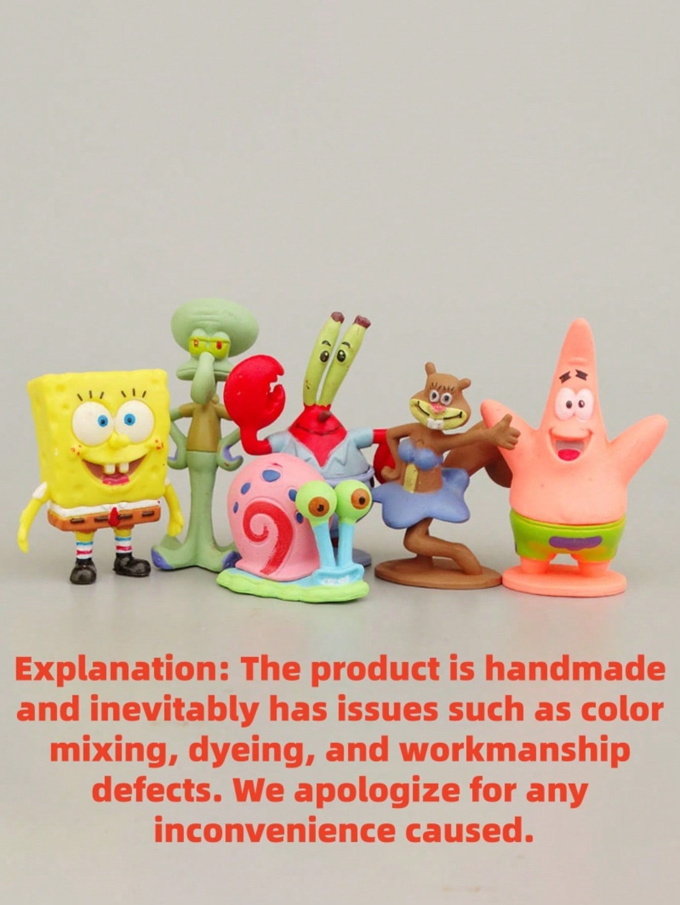 SPONGEBOB 1/3/6 piezas Decoraciones de cumpleaños de Bob Esponja y sus amigos, decoración de mesa, decoración de tarta, decoración submarina para acuario, incluye a Patricio Estrella, Calamardo Tentáculos, Sr. Eugene H.