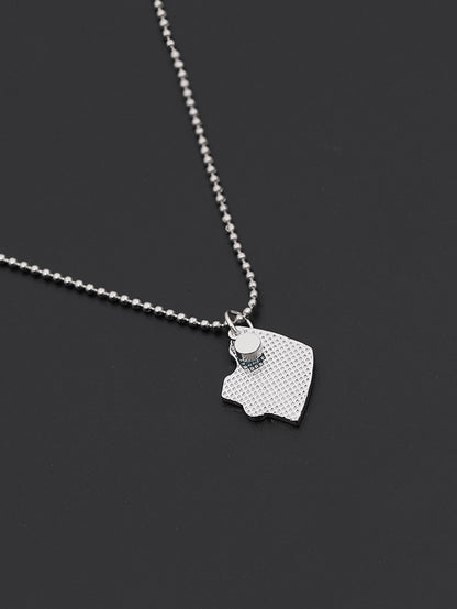 Set de 3 collares con colgante de corazón con detalles de letras y decoración de gemas, ideal para San Valentín, Mamá, Madre, Día de la Madre, regalo