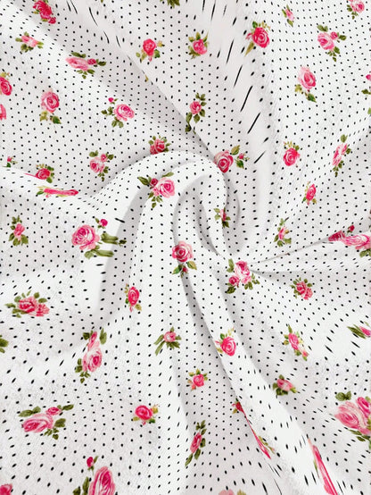 Soleia Camisola de mujer de cuello de halter plisada con estampado floral de lunares