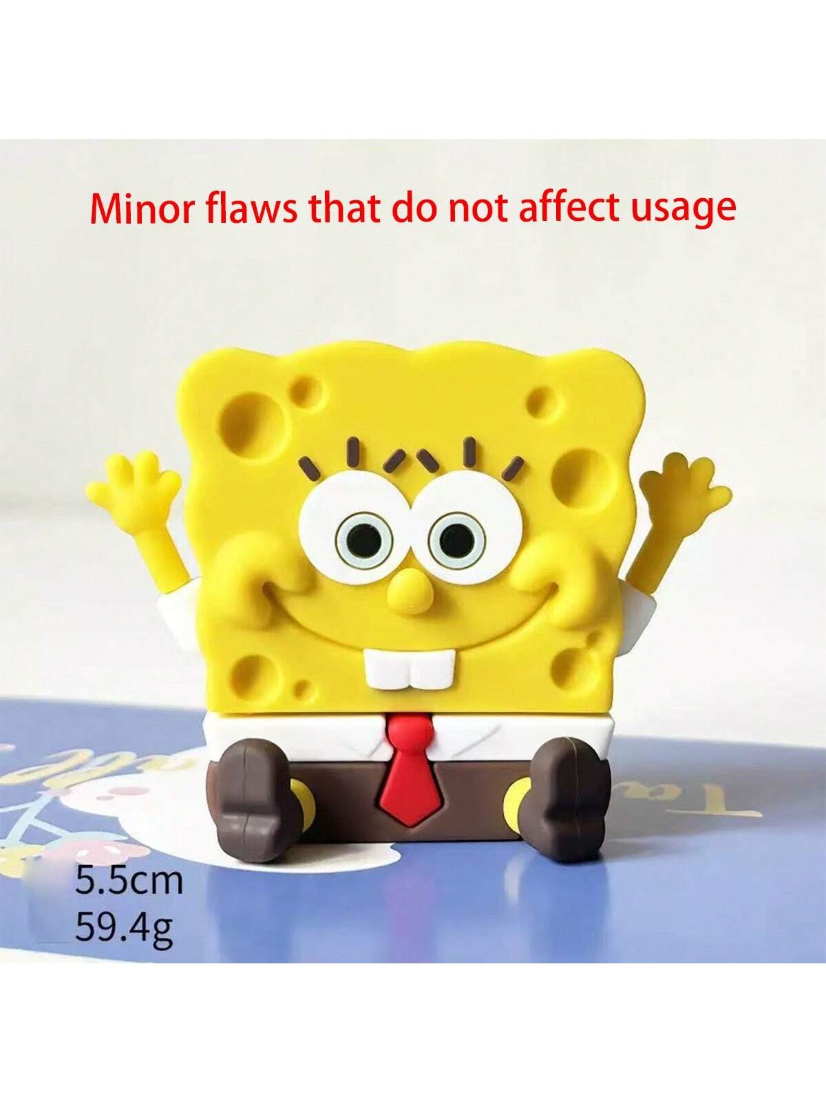 SPONGEBOB 1 pieza/3 piezas Figuras de la serie Bob Esponja, figuras de personajes altamente detalladas, tamaño pequeño (5,5-6 cm), calidad sólida, se pueden usar como decoración del tablero de instrumentos del automóvil,