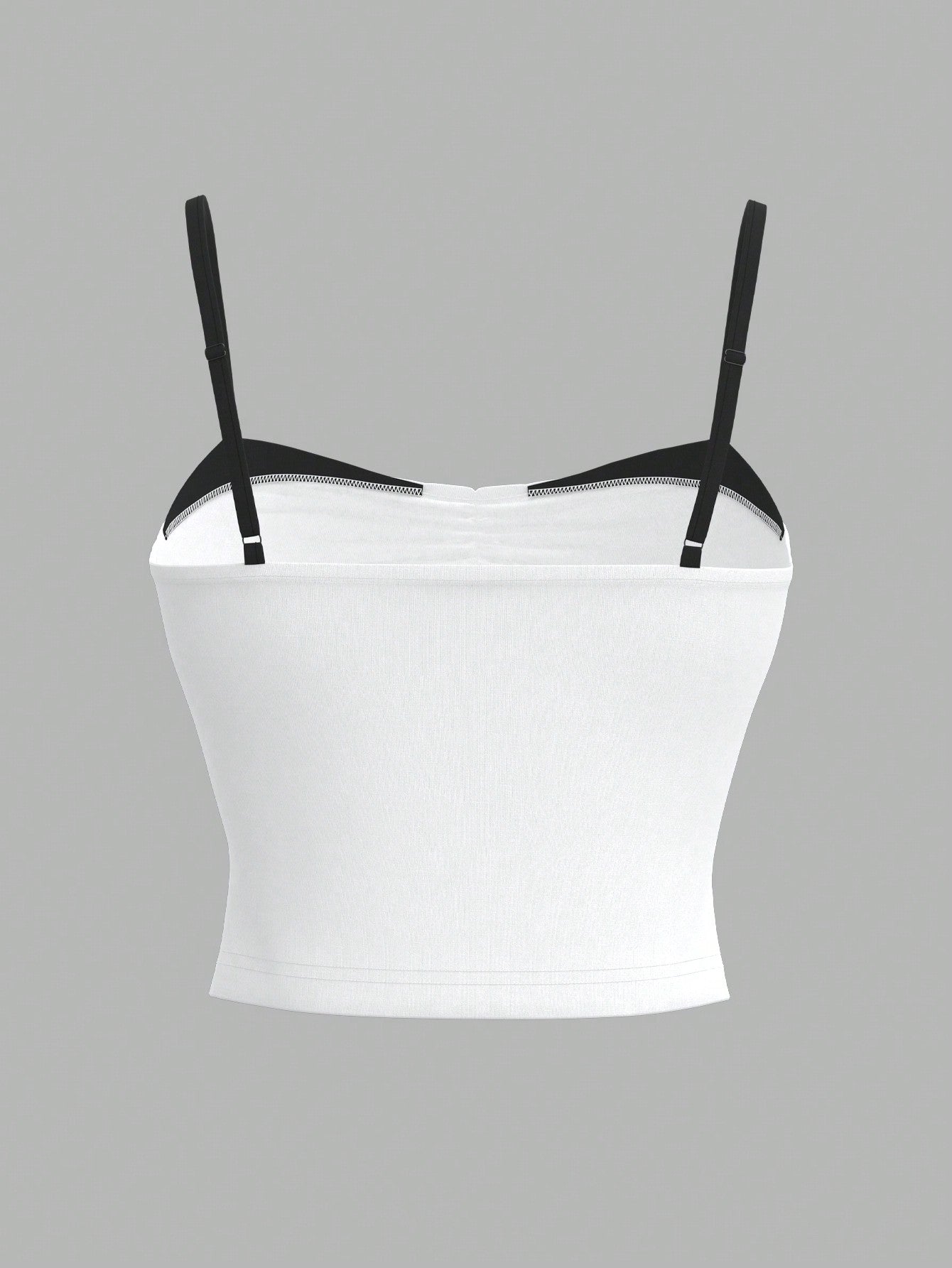 Sweetina Camisola de verano para mujer con pliegues y parches entrelazados de ajuste delgado
