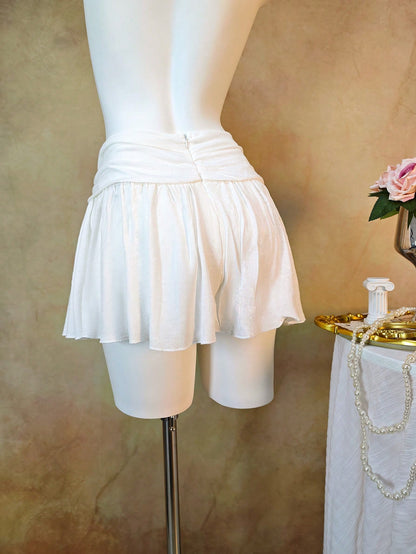 Vestido casual y versátil con dobladillo plisado/con volantes, adecuado para ocasiones de primavera/verano como vacaciones, citas, cumpleaños, fiestas, viajes, meriendas, aeropuertos, con cintura favorecedora y ajuste có