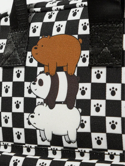 We Bare Bears X SHEIN Mochila linda y de moda con estampado de dibujos animados para mujer