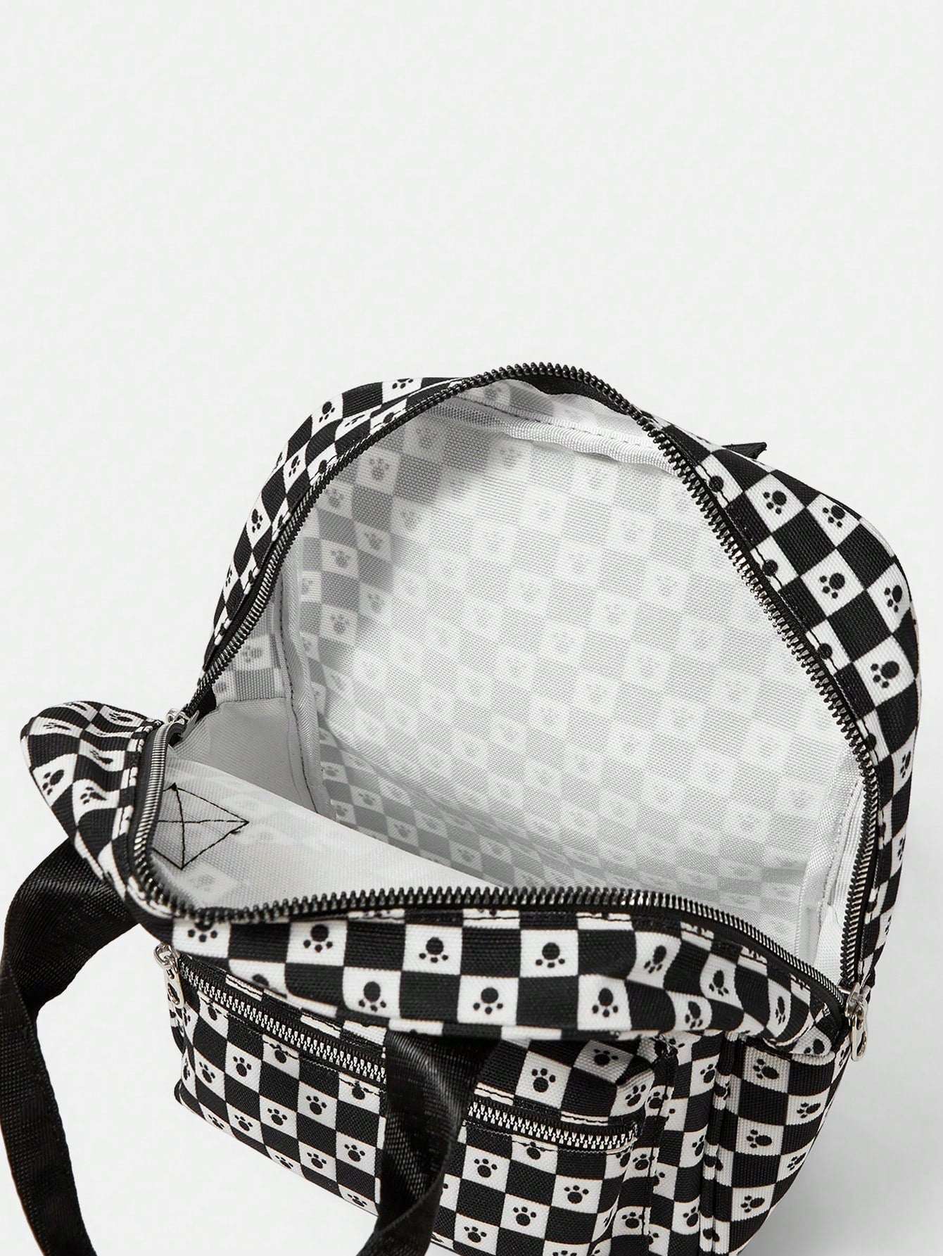 We Bare Bears X SHEIN Mochila linda y de moda con estampado de dibujos animados para mujer