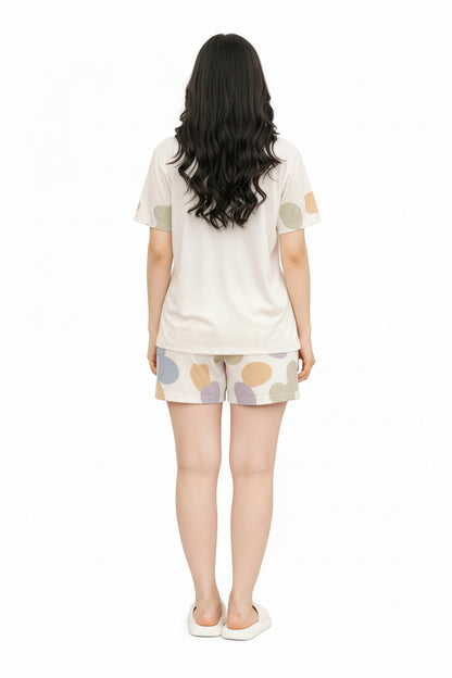 Set Pijama Sweet Teddy – Polo + Pantalón + Short