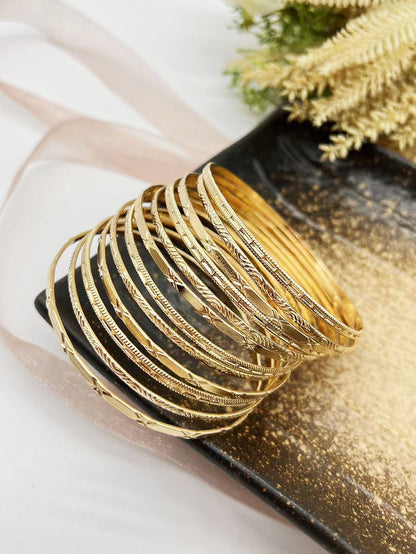 hierro de aleación en relieve patrón Brazalete Set pulsera